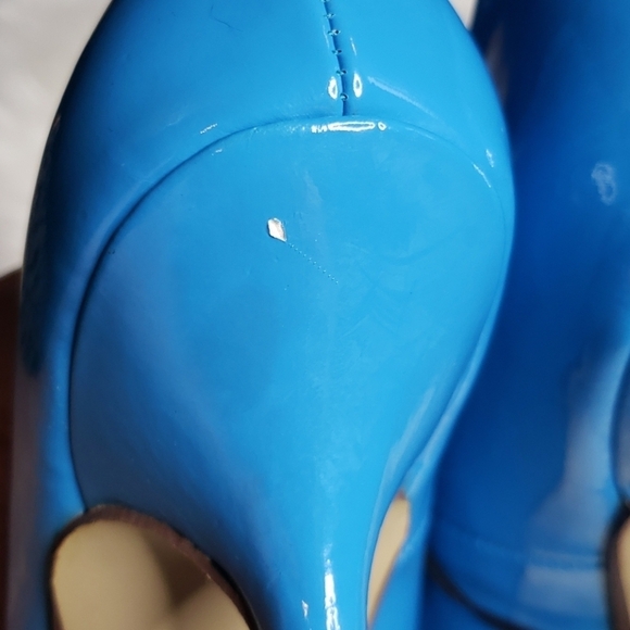 Rue21 Sky blue heels M 7/8 NWT - Picture 7 of 9